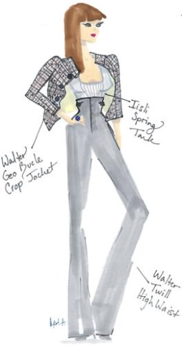 Model drawing - Fashion