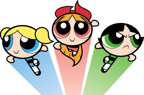 Power puff girls??? - Blossom,Buttercup and bubbles