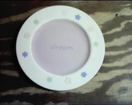 Pottery Plate I painted - This is my very first piece of pottery I have painted!