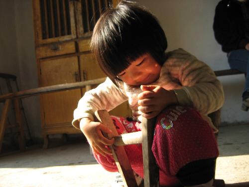 a lovely little girl - she is just so lovely!