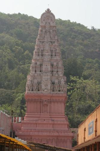 simhachalam.  - the abode of narasimha swami, and hence the hill itself is called (nara)simhachalam. The temple is situated in the city of Visakhapatnam in Andhra Pradesh.