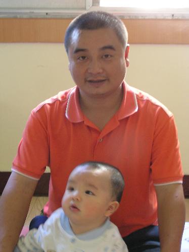 my husband and my son - my loves