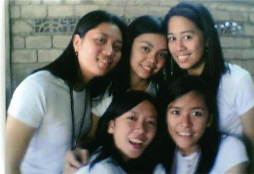 friends - my college friends. where on community service for our Related learning expirience.