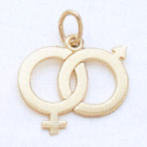 Male & Female Symbol - Male & Female Symbol charm
