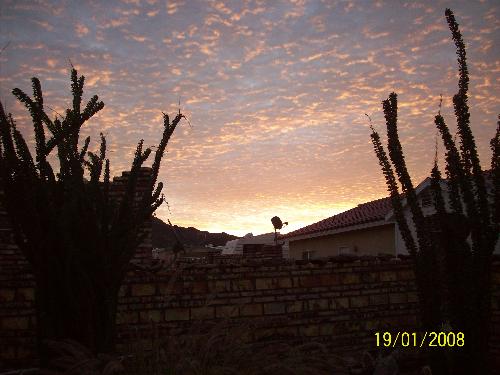 Arizona - This is a beautiful sunset picture at the site I was staying.