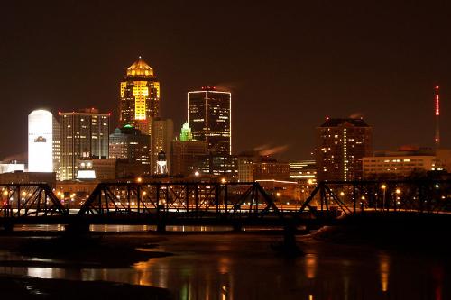 des moines iowa  - my home state