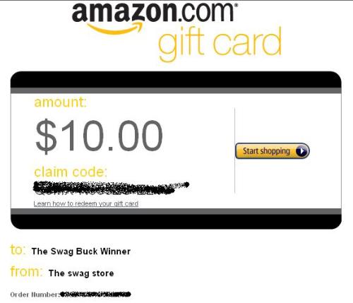 2 days $10 and I got the 6th payment - The payment proof for swagbucks