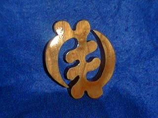 gyname - Andinkra symbol meaning none know the beginning or end of the world except for God