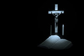 Bible - Bible with a cross