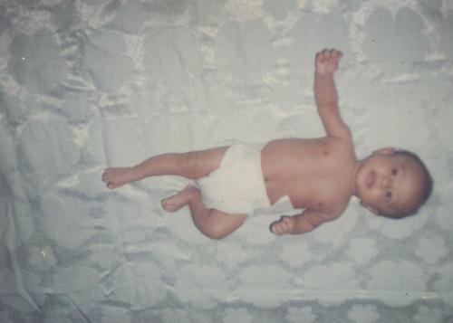 my son abhishek - This was taken when my son was few months old.