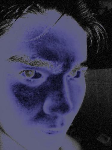 Synmuh Zurh Jynuh - It is me on that portrait with the world you see is bluer than blue.