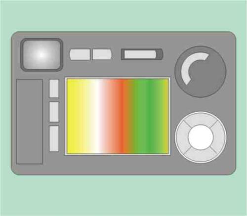 What's wrong on my LCD? - I have a trouble on my digital camera. It's screen always present Rainbow colour, so that I cannot see the object which I will to aim at. What's wrong on my LCD?