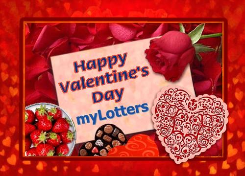 Happy Valentine's Day Card - I created this card specially for myLotters this Valentine's Day.