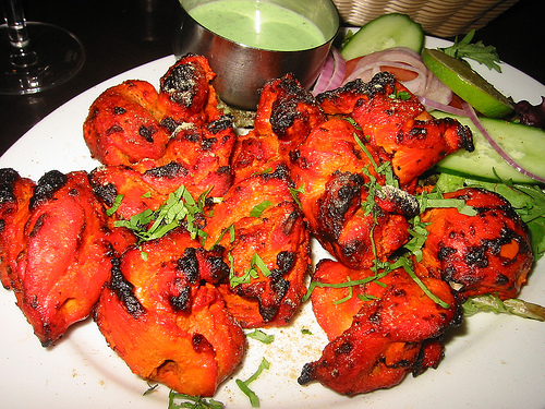 Chicken Tikka - Chicken Tikka an Indian non veg food roasted using spices in tandoor or grill