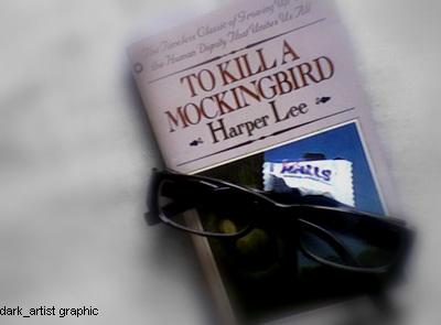 To Kill A Mockingbird - This is my personal copy of To Kill A Mockingbird and it also includes one of my reading glasses.