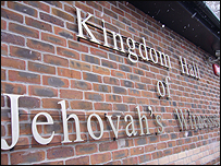 Kingdom Hall - Kingdom Hall sign.
