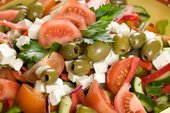 Greek Salad - Awesome Greek Salad combonation