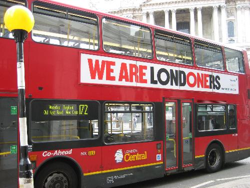 We Are LondONErs - Bus in London Fall 2006