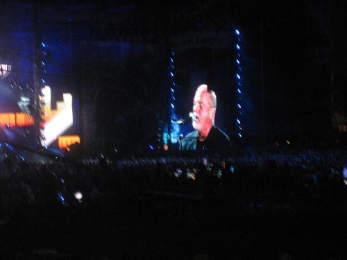 Billy Joel Last Play at Shea - photo of Billy @ the Last Play at Shea 7.18.08