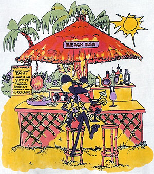 Beach Bar - A beach bar in Hawaii Beach Bar - A beach bar in Hawaii