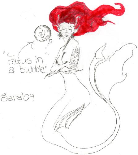 Mermaid - Another drawing of mine
