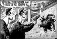 NY Post cartoon - this was an editorial cartoon in the NY Post