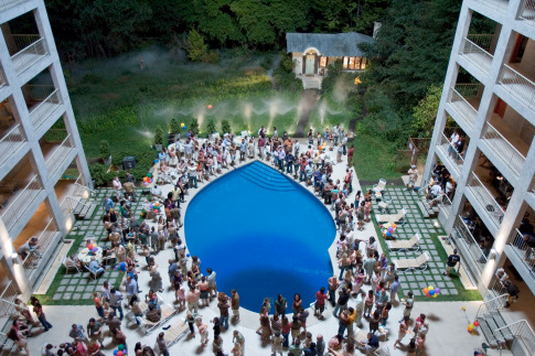 Lady in the Water Swimming Pool - Party