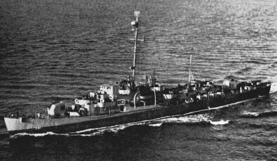 USS McNulty - The Navy ship my grandfather served on