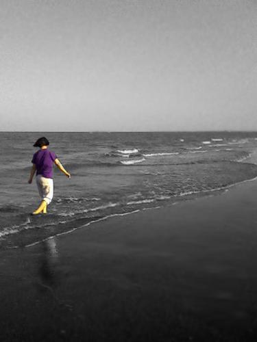 By The Sea - it's always nice to take a walk by the seashore.
