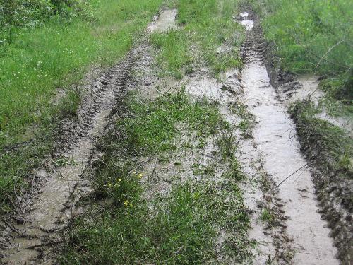road - muddy road