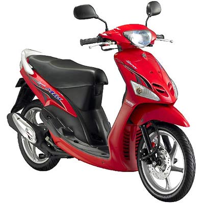 Mio Sporty - This one is also known as Mio 2. This is the second model of Yamaha's Mio.