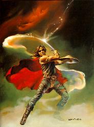 swordsman/ Boris vallejo - Fantasy picture by boris vallejo