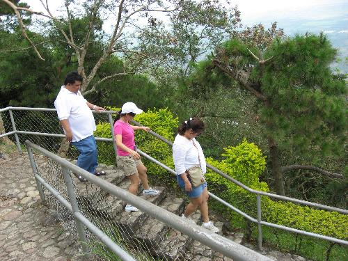 with friends - Mount Samat with friends