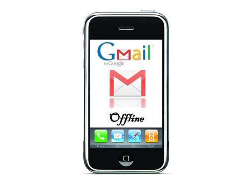 google on iphone - Google demonstrates offline mail app for iPhone and HTC magic