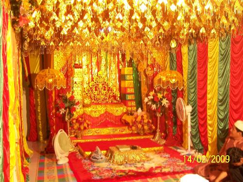 wedding decoration - riau malay wedding decoration