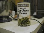 Can Of green beans!! - Not just to eat but to roll lol lol