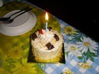 birthday cake - its a cute one but its very delicious...that would leave you craving for more..