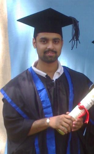 My convovation Pic - Nuthin much...just got graduate 2 years back