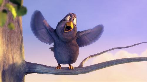 Open Source Blender Movie 'The Big Buck Bunny - 'Blender Bird Poster'