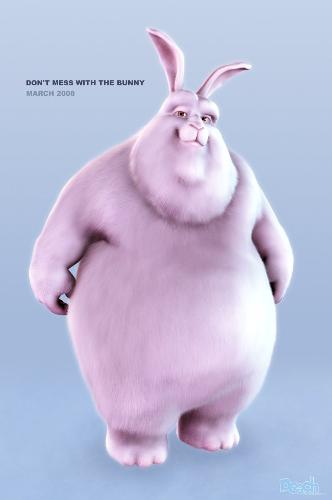 The Big Buck Bunnny,From Opensource Blender Movie - The Big Buck Bunny, Blender Movie