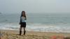 me  - by the sea,for the first time