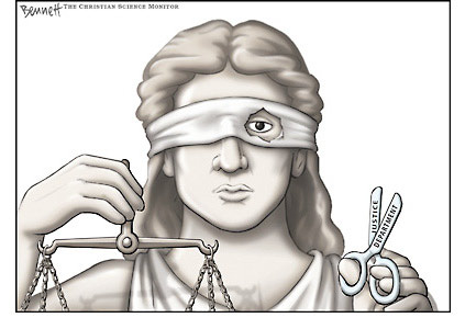 blind Justice - Is justice truly blind??