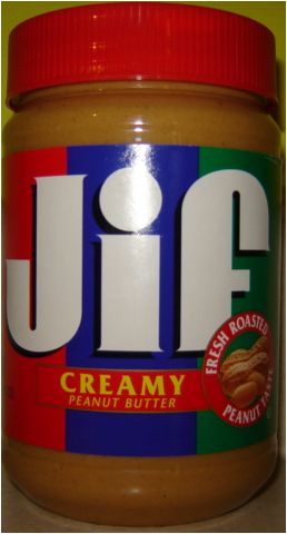 Jif Peanut Butter - Regular creamy Jif Peanut Butter