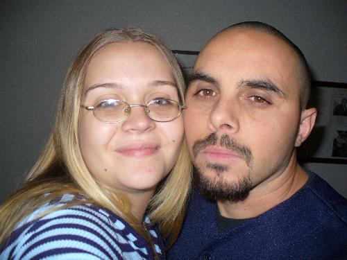 me and my hunny - we looklikecrap but who cares we love each other