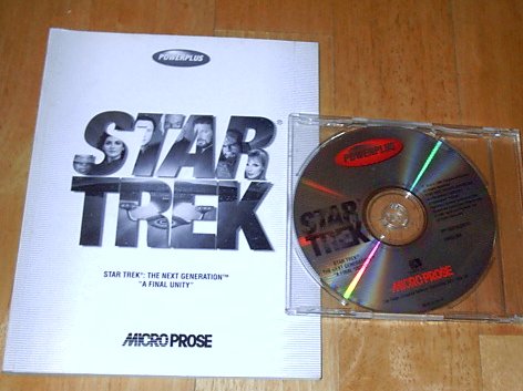 Star Trek computer game - This was a Star Trek computer game that I sold on Ebay