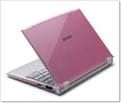 Pink Laptop - Samsung Q40 Pink Laptop
