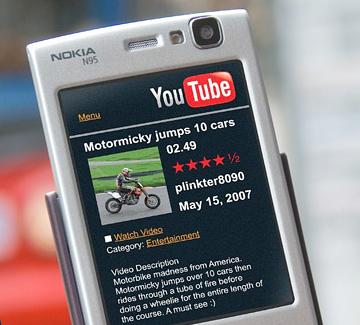 internet - A mobile phone with internet