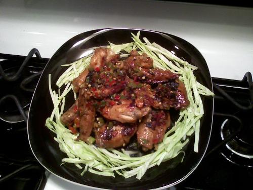 chicken wings - Thai spicy hot chicken wings~~ yum yum yum~~