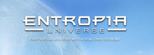 Entropia Universe new logo - I'ts Entropia Universe's, first multiplayer game with real cash economy, logo!