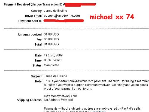  payment proof - my second payment from international offers.
